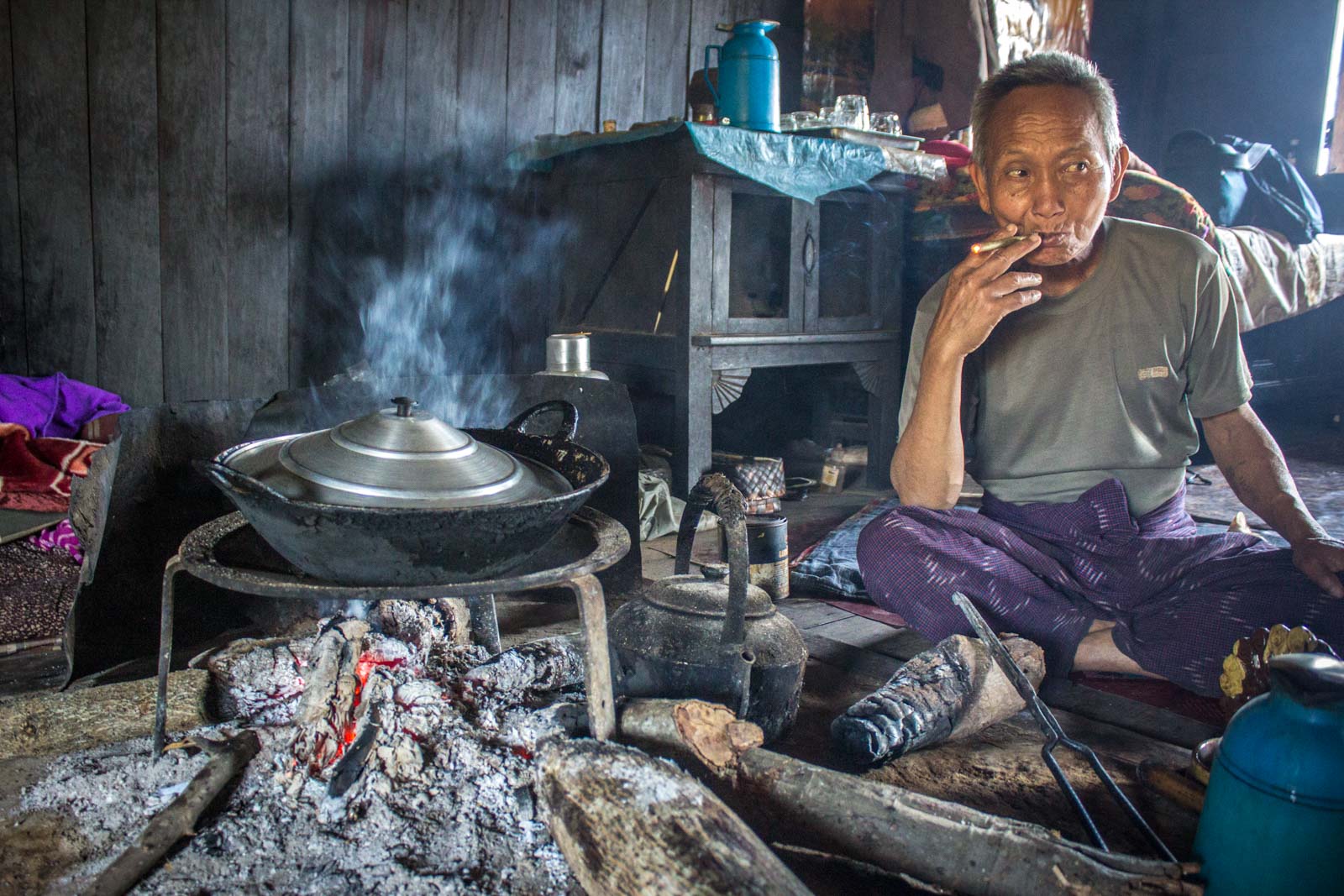 Trekking from Hsipaw to Shan State villages, Myanmar