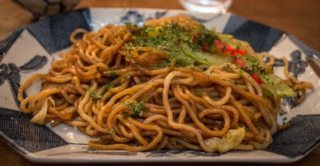 Yakisoba: Japanese food and Japanese dishes