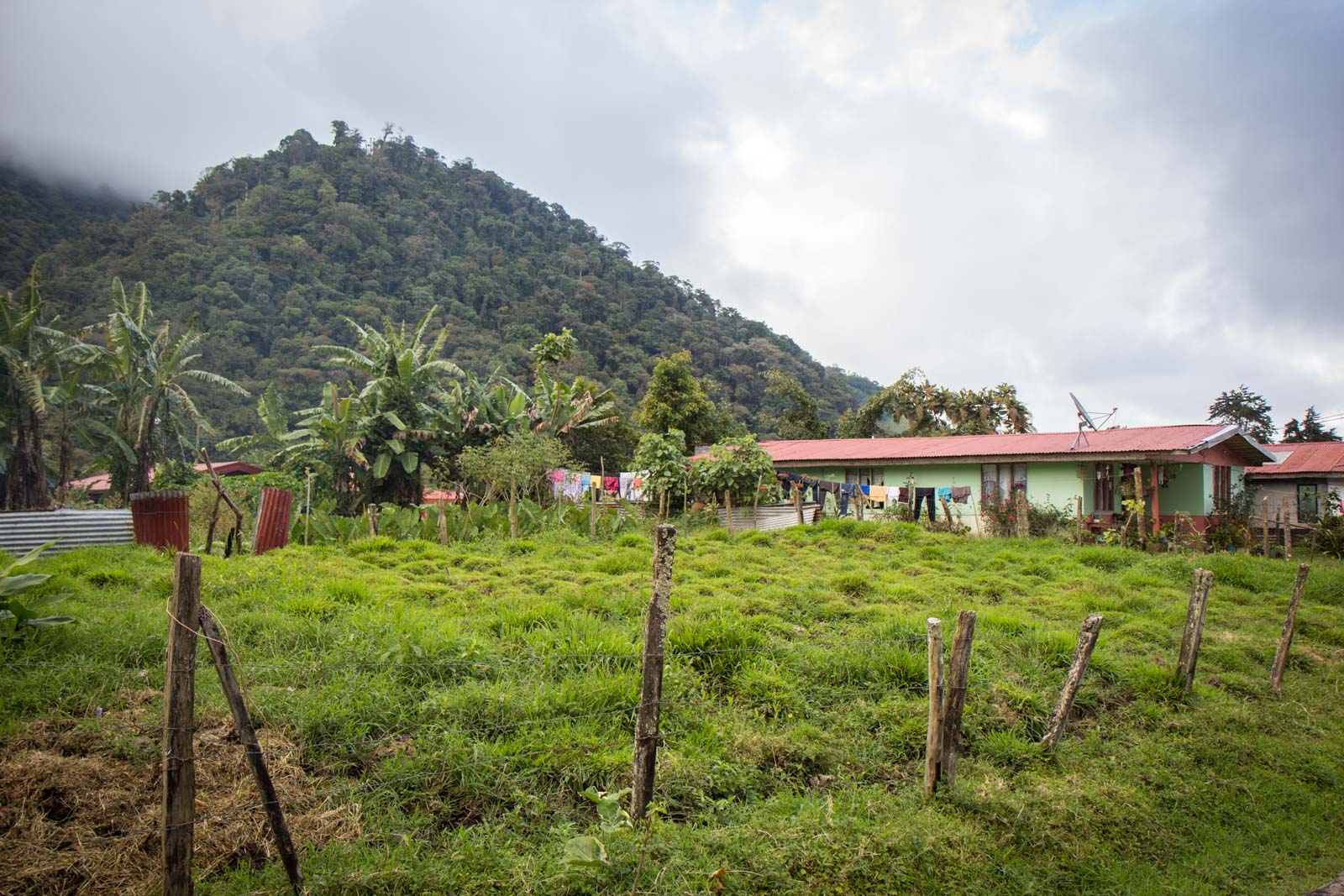 Meeting the locals of Bajos del Toro, Costa Rica