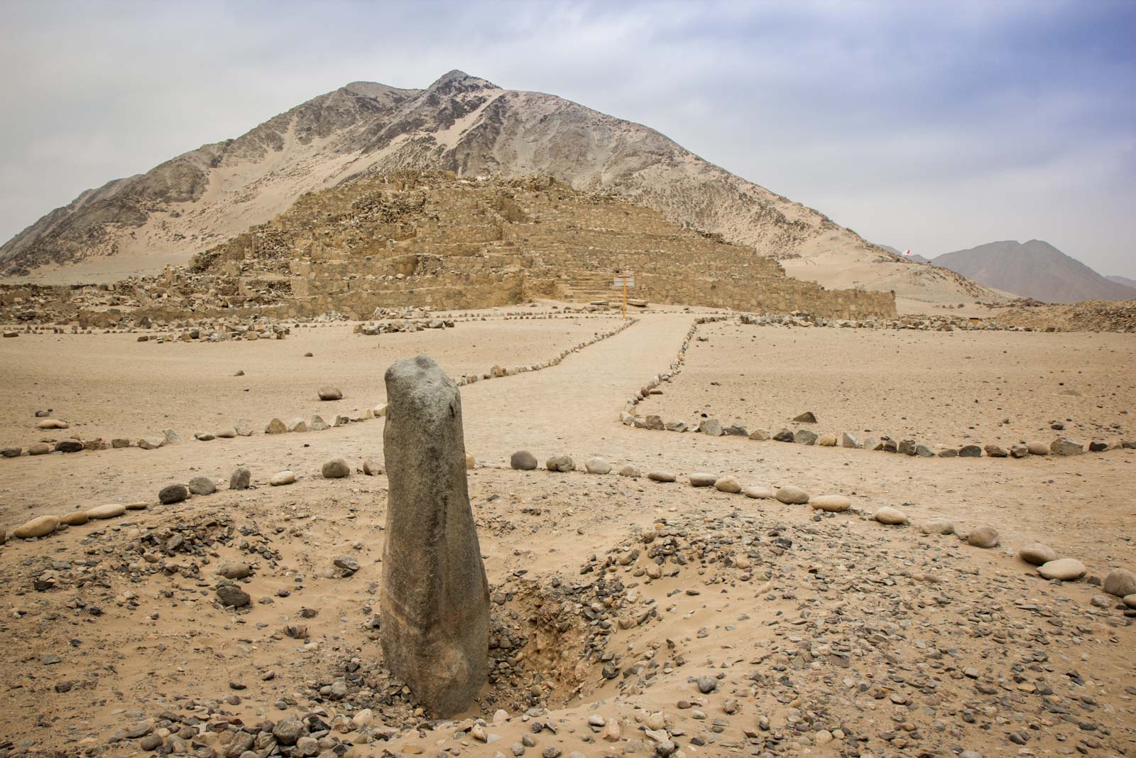 Getting to the Sacred City of Caral Supe Peru