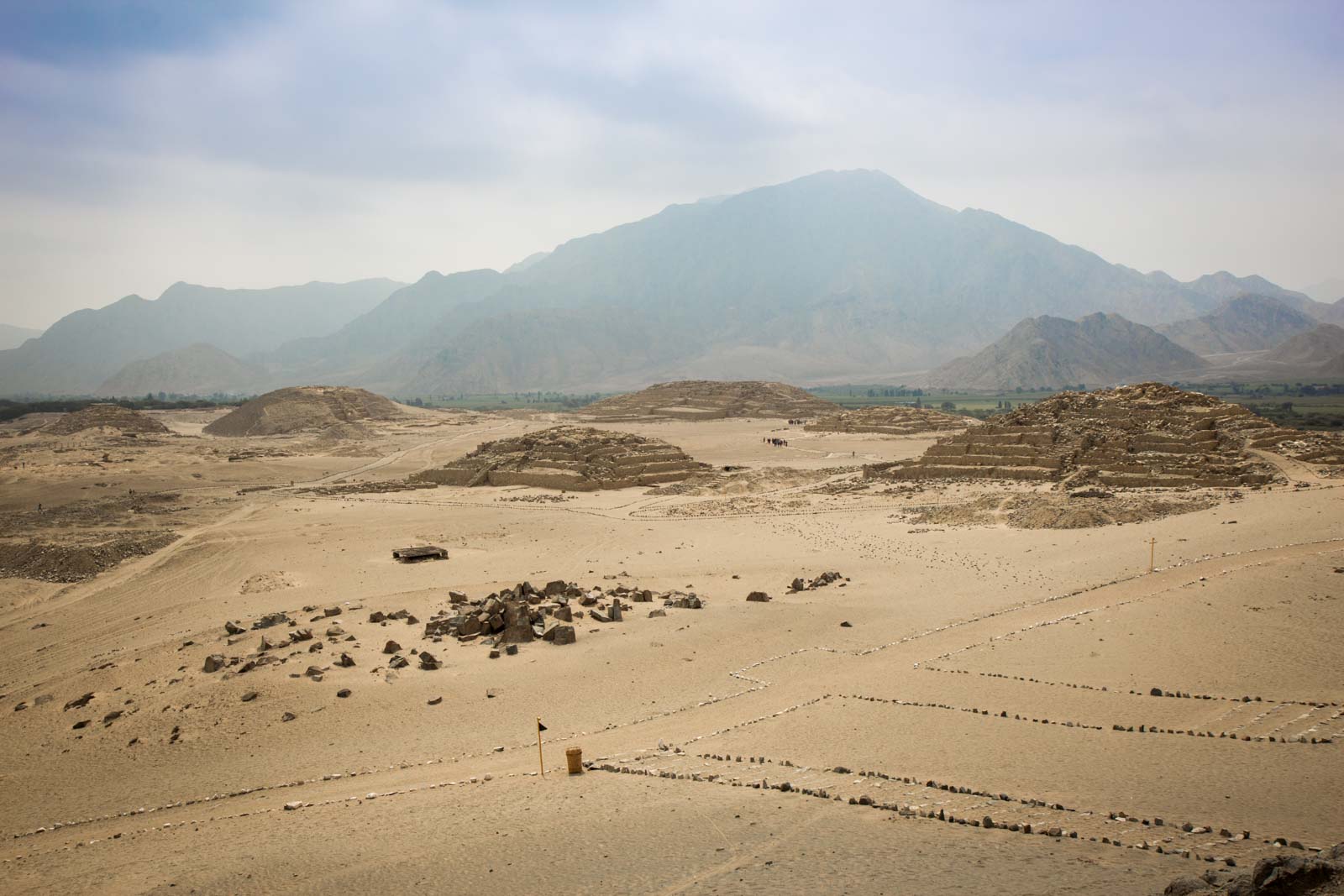 Getting to the Sacred City of Caral-Supe, Peru