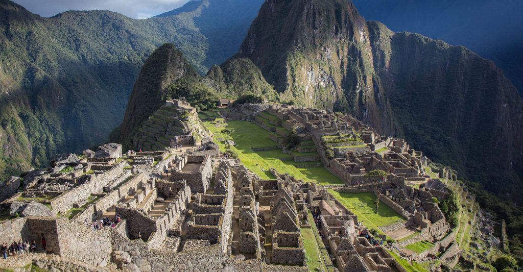 Visiting Machu Picchu in Peru