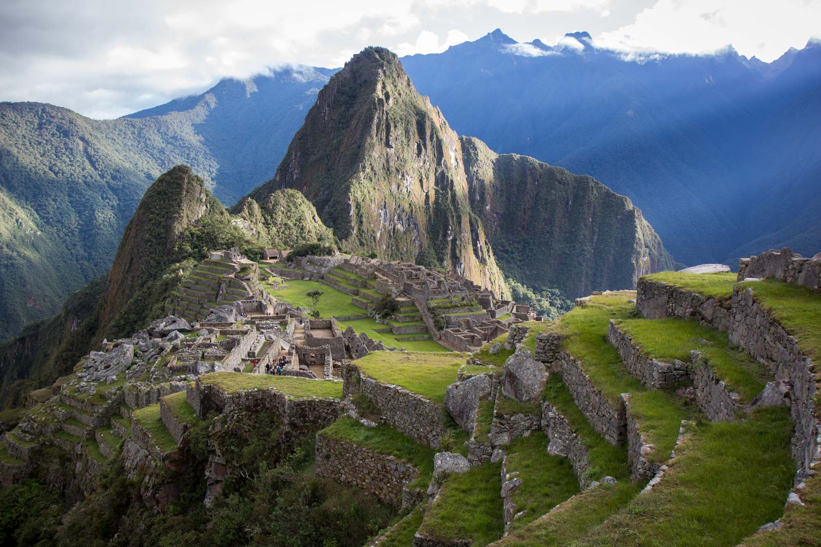 Visiting Machu Picchu in Peru