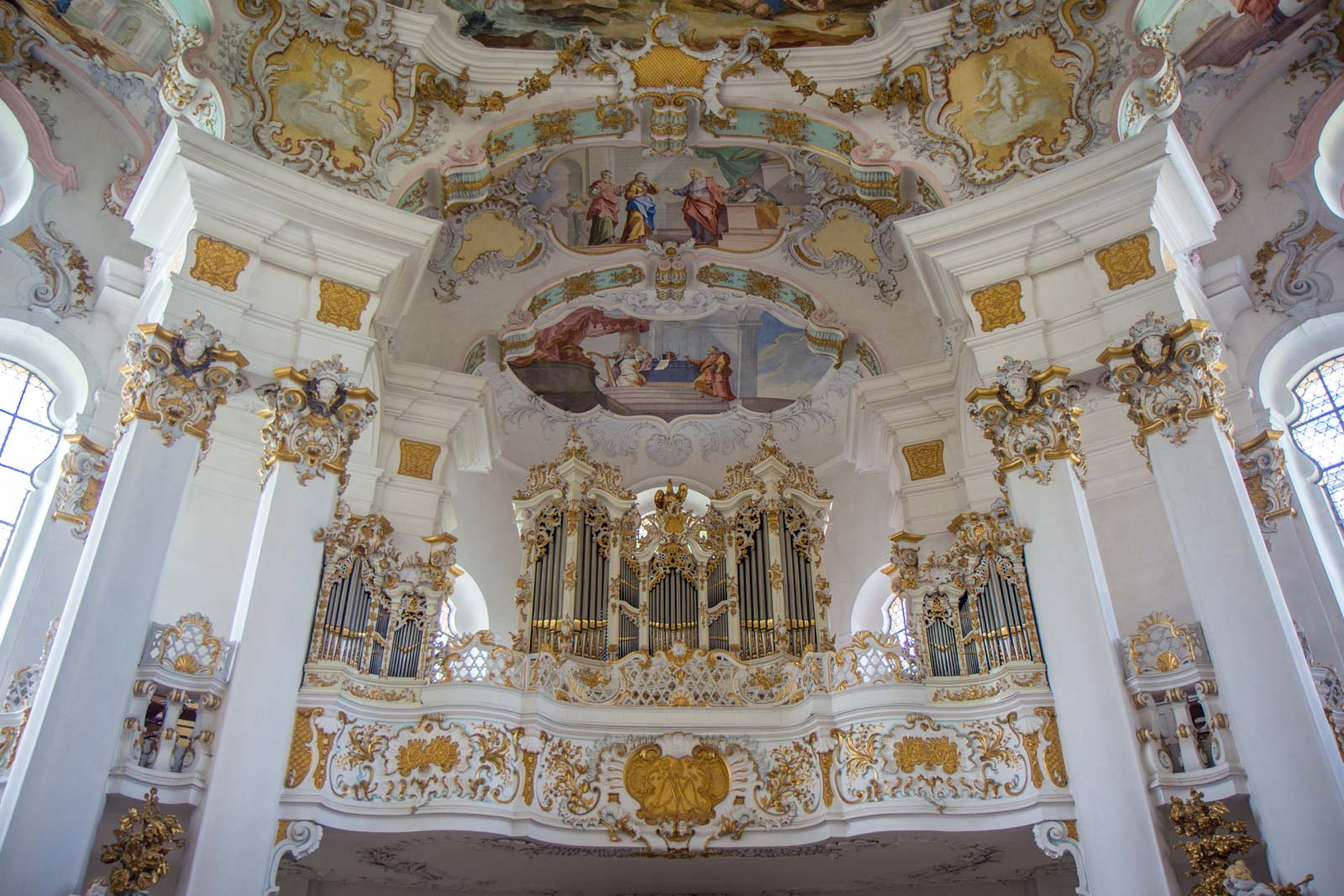 Pilgrimage Church Of Wies German World Heritage Site