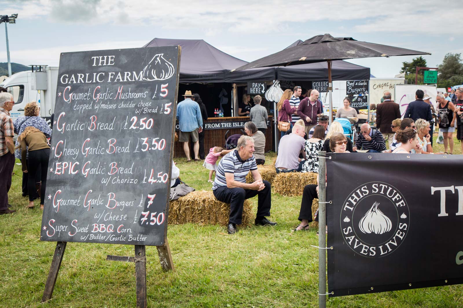 Garlic Festival, Isle of Wight, England