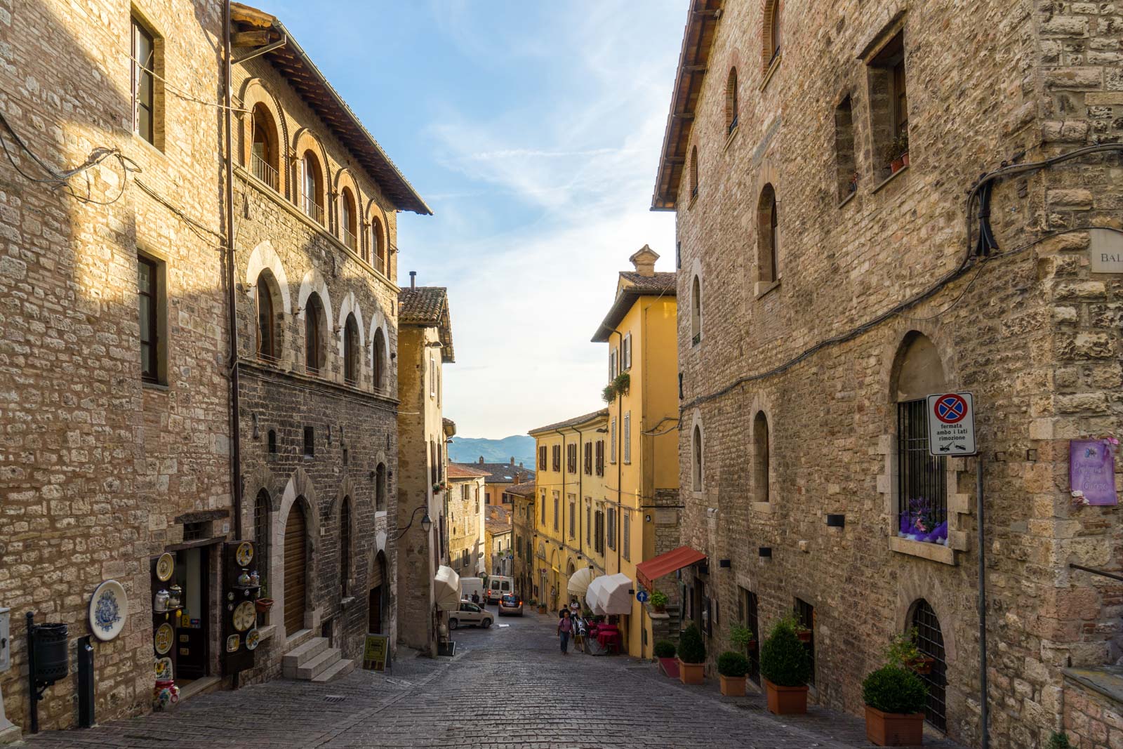 Visiting Gubbio in Umbria, Italy