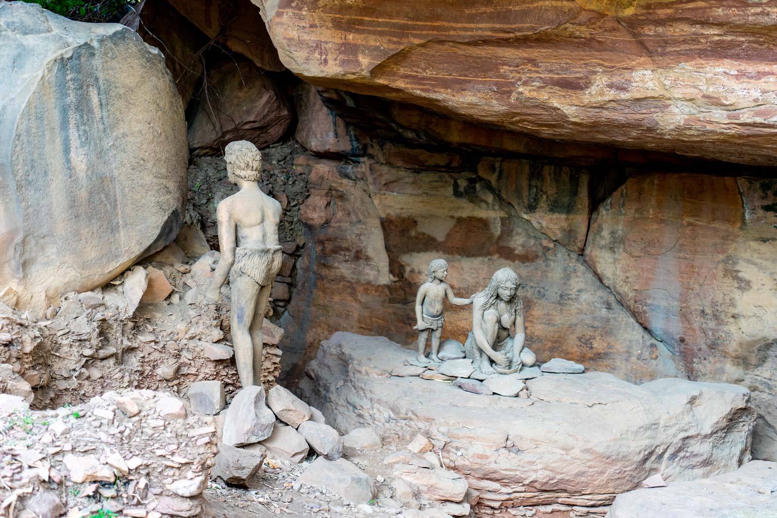 The Bhimbetka Rock Shelters and Cave Paintings in India