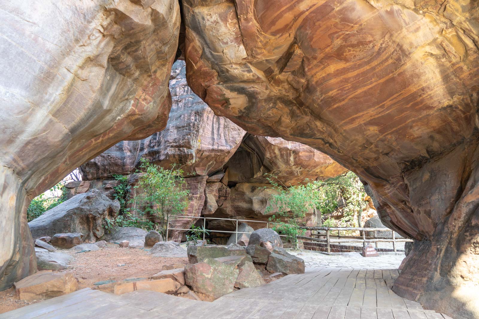 The Bhimbetka Rock Shelters and Cave Paintings in India