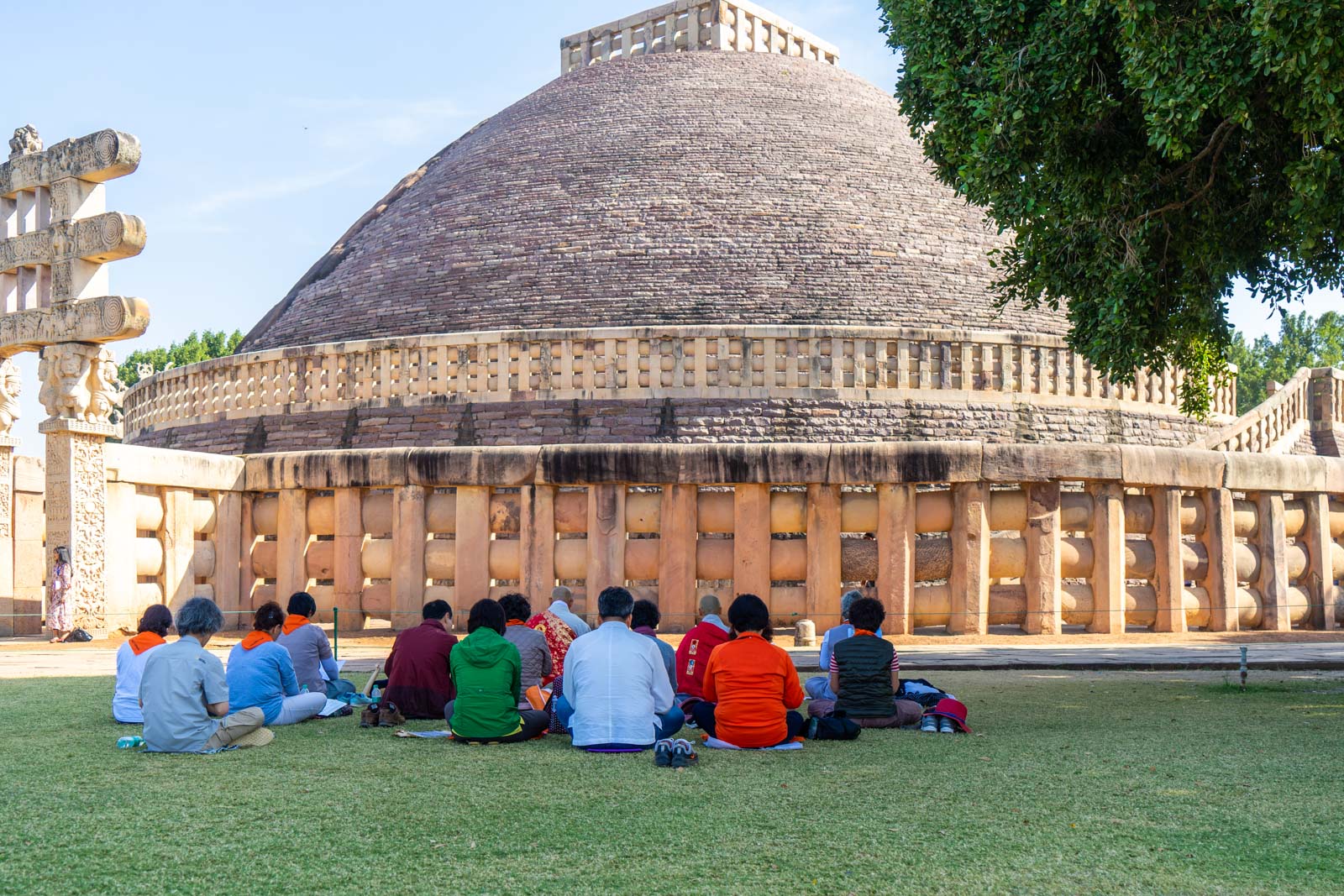 The Great Stupa At Sanchi In India: A Buddhist Treasure