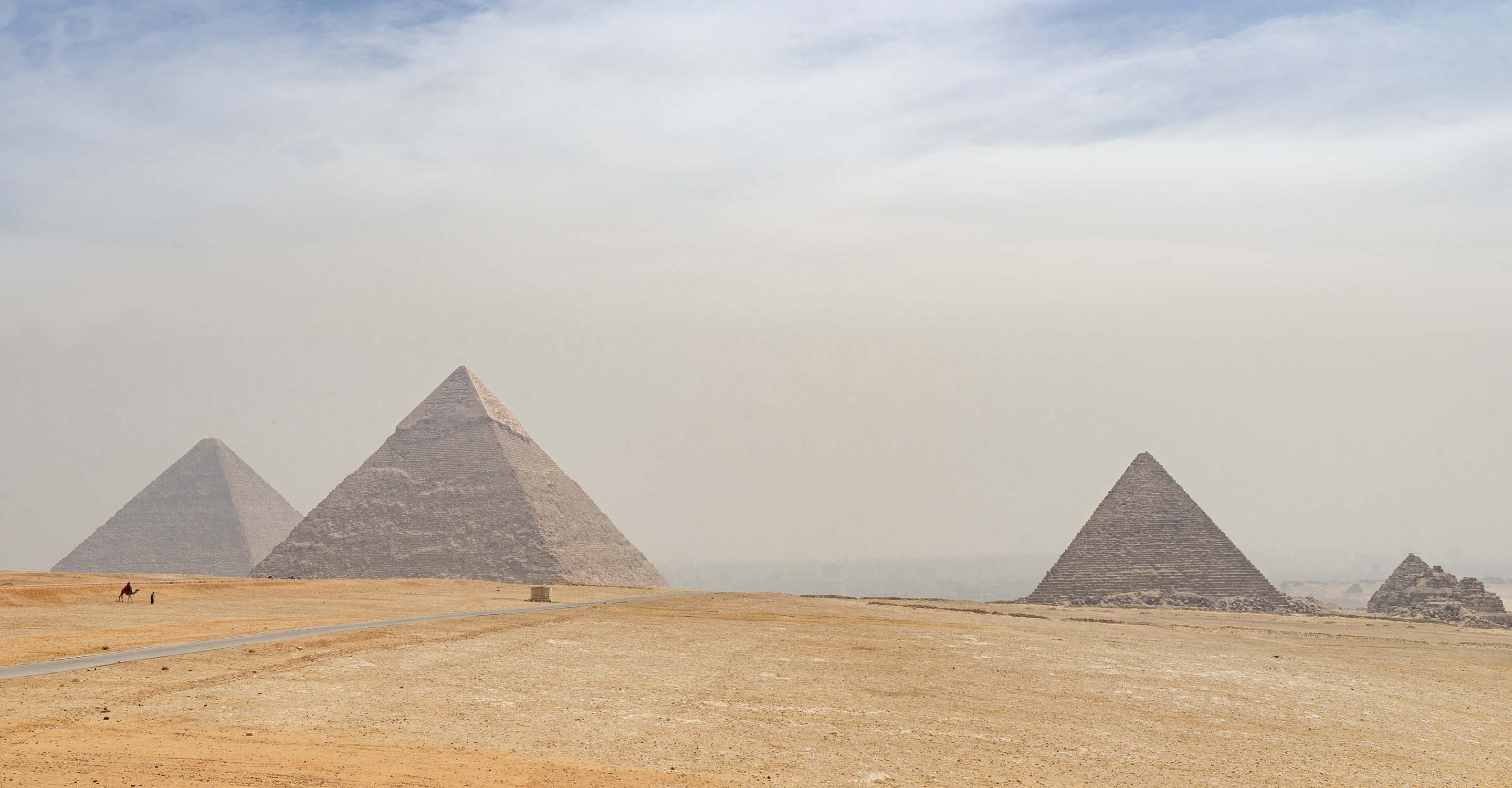 Visiting The Pyramids Of Giza In Cairo Egypt - 