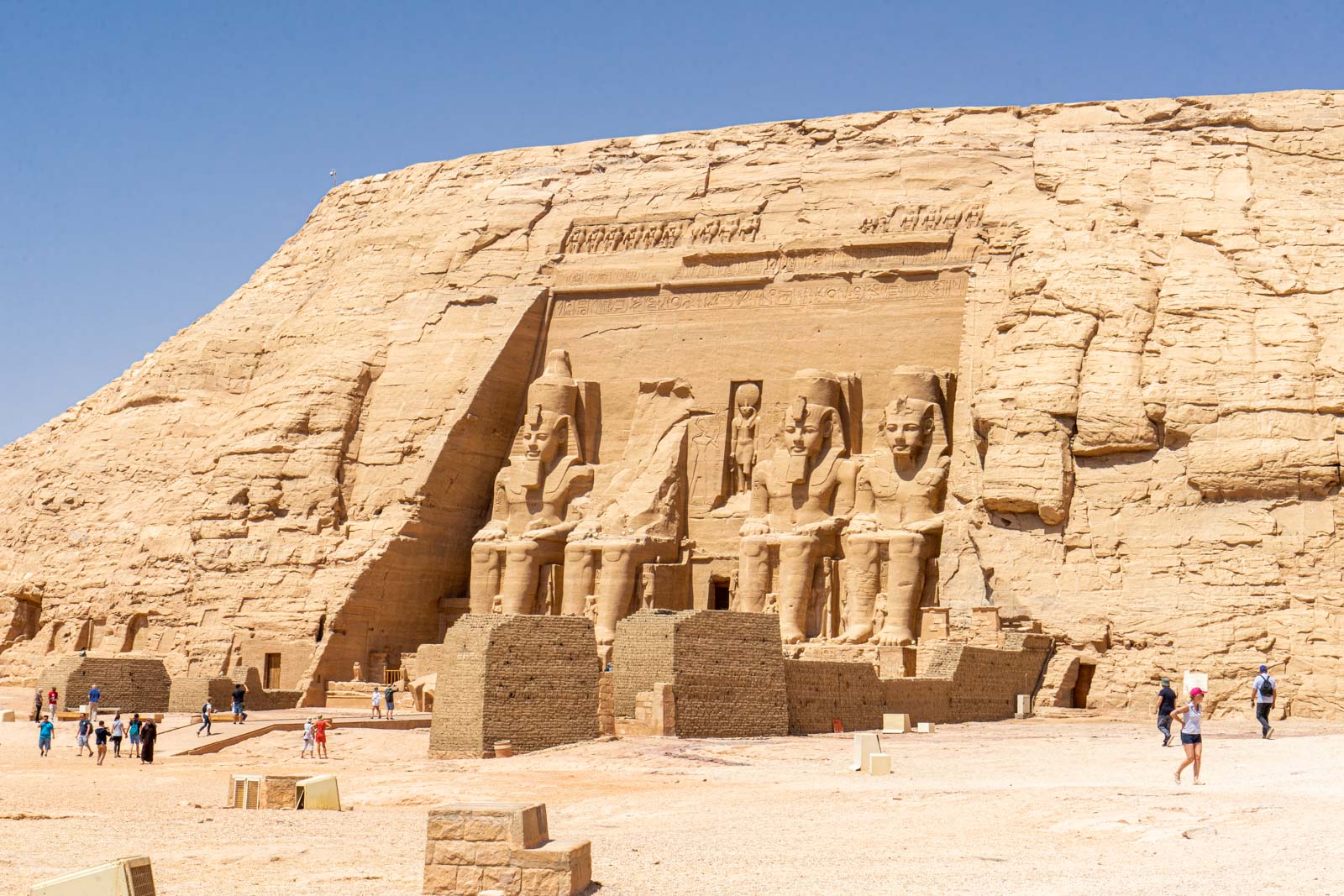 Visiting the temples at Abu Simbel in Egypt - What to expect!