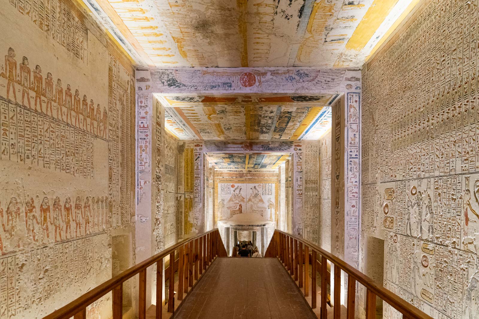 The best tombs at the Valley of the Kings, Egypt