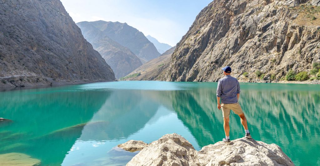 Hiking at the Seven Lakes Tajikistan (Haft-Kul)