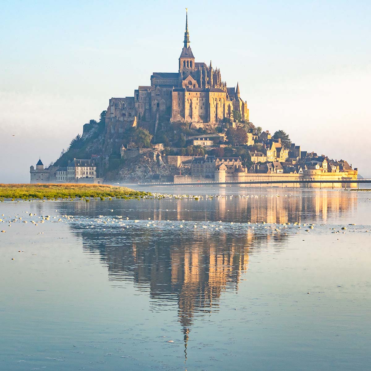 Mont-Saint-Michel, France: An Island Fortress in the English Channel